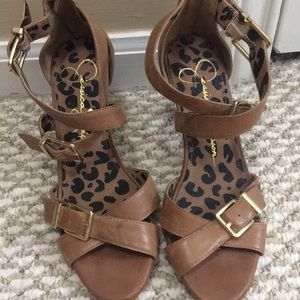 Never worn Jessica Simpson sandal heels